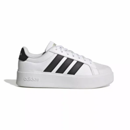 Női szabadidőcipők ADIDAS Streettalk Bold W cloud white core black matte gold