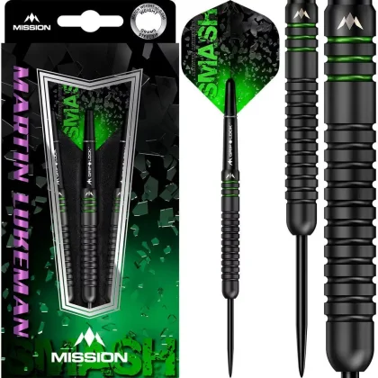 Dart szett steel Mission Martin Lukeman Smash 23g 90%