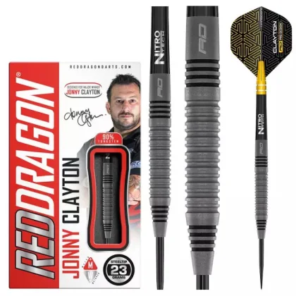 DART SZETT STEEL RED DRAGON JONNY CLAYTON OXIDE EDITION, 23g 90%