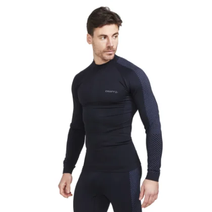 Férfi hosszú ujjú thermo póló CRAFT ADV WARM INTENSITY LS M-999000-Black