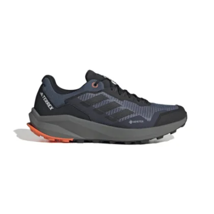 Férfi futó trail cipők ADIDAS Terrex Trailrider GTX wonder steel core black impact orange