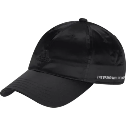 Sapka ADIDAS BB SATIN CAP BLACK WHITE