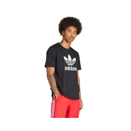Férfi rövid ujjú póló ADIDAS Trefoil t-shirt-Black