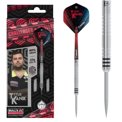 Dart szett BULL'S Tytus Kanik 22 Gr. 90%