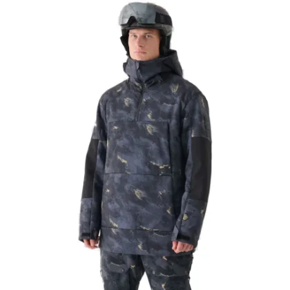 Férfi síkabát 4F TECHNICAL JACKET-WAW24TTJAM510-90A-MULTICOLOUR ALLOVER