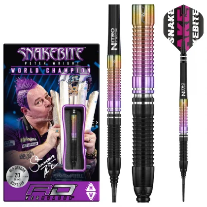 Dart szett Red Dragon soft Peter Wright 20g World Champion 2020, 90%