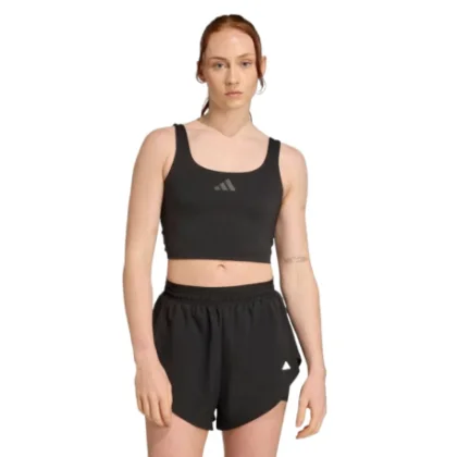 Női melltartó ADIDAS Power Light Support Bra Tank W black