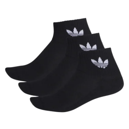 Zoknik ADIDAS ORIGINALS 3 PACK - MID ANKLE SCK-BLACK