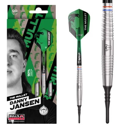 Dart szett Bull's Danny Jansen G2, soft, 20g, 90%