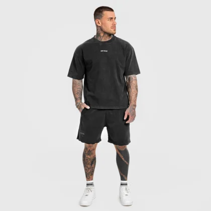 Férfi szett Iron Aesthetics X Washed, fekete