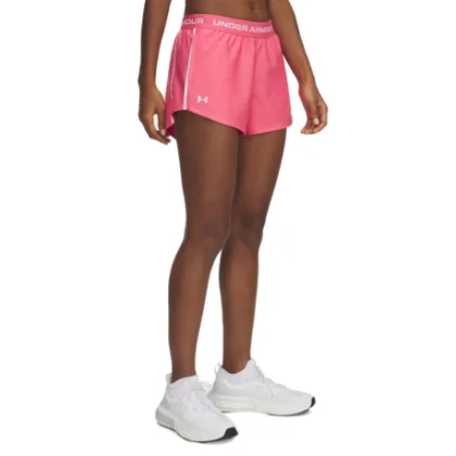 Női edzőnadrágok UNDER ARMOUR Tech Play Up Shorts-PNK