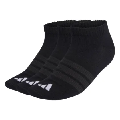 Zoknik ADIDAS 3PACK-T ESS LOW 3P BLACK BLACK WHITE