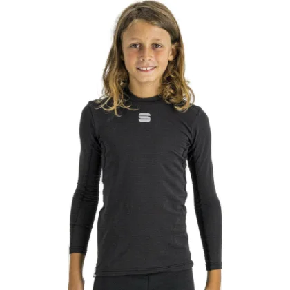 Gyerek hosszú ujjú thermo póló SPORTFUL Td mid long sleeve kid top, black