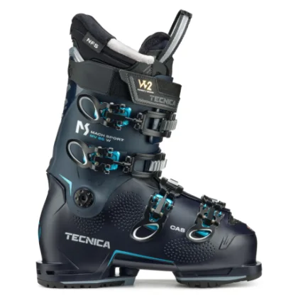 Női sícipők lesiklópályára - on piste TECNICA Mach Sport MV 85 W GW, ink blue