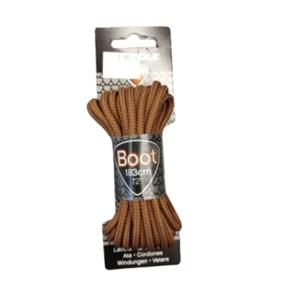 Cipőkötők SOFSOLE LACES OUTDOOR 801959 LIGHT BROWN WAXED 183 CM
