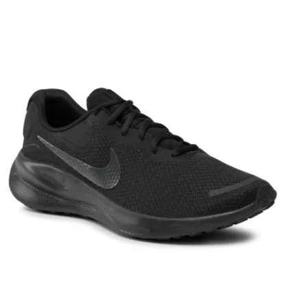 Férfi sportcipők (edzőcipők) NIKE Revolution 7 M black off noir