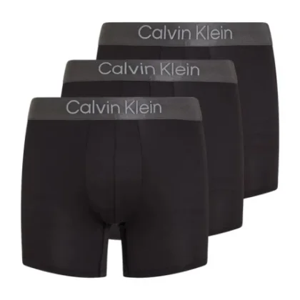 Férfi boxeralsók CALVIN KLEIN 3 PACK-BOXER BRIEF 3PK-Mix