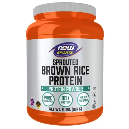 Sprouted Brown Rice Protein Powder - 2 lbs.