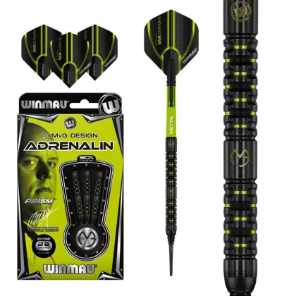Dart szett Winmau soft Michael van Gerwen Adrenalin 22g 90%