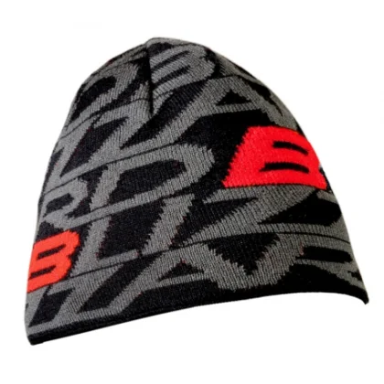Férfi téli sapka BLIZZARD Dragon cap, black red