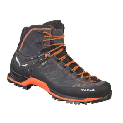 Férfi bokáig érő túracipő SALEWA MTN Trainer Mid GTX asphlat fluo orange
