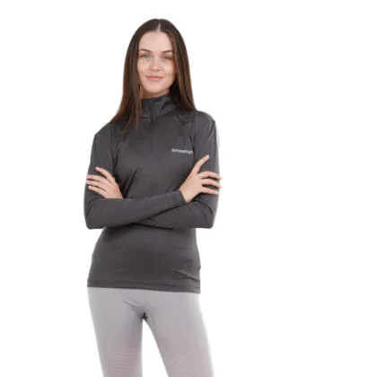 Női hosszú ujjú thermo póló FUNDANGO Yade Thermo Baselayer Top-890-black