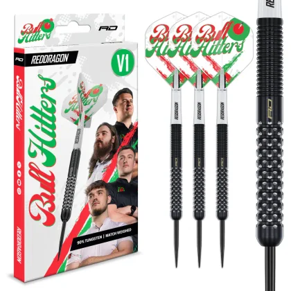 Dart szett steel Red Dragon Bullhitters V1 23gr, 90%