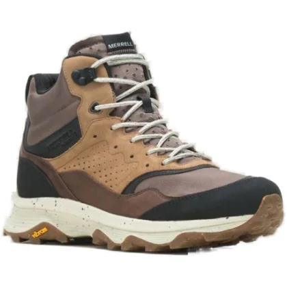 Férfi bokacsizmák télen MERRELL Speed Solo Mid WP earth