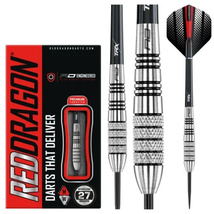 Red Dragon Sidewinder steel darts 27g 80%