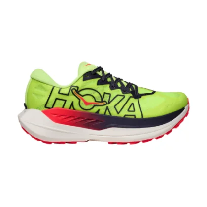 Férfi futó trail cipők HOKA Rocket X Trail M neon yuzu neon flame
