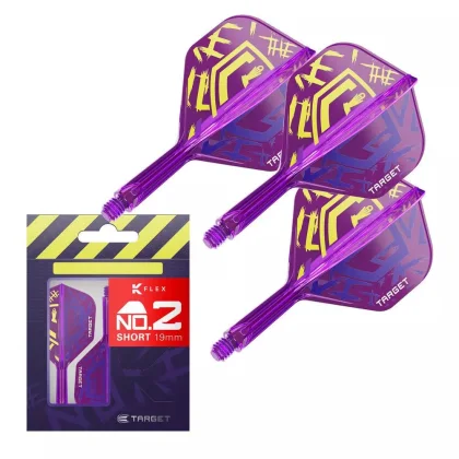 Darts toll és szár egyben Target K-Flex Luke Littler World Champion, no2 toll és rövid szár