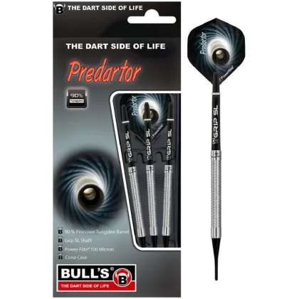 dart szett Bull's Predartor P2 soft 90% Tungsten 16g