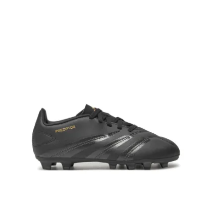 Fiú focicipők kültéri ADIDAS Predator K FG core black carbon gold met