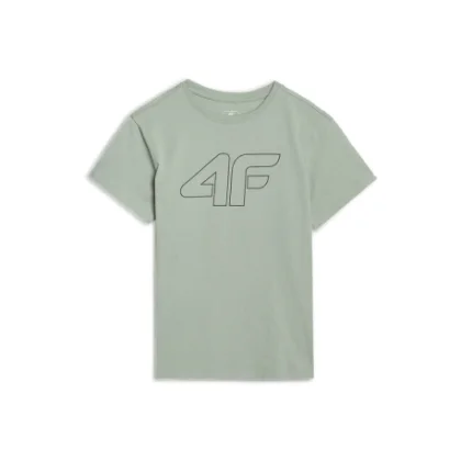 Fiú póló rövid ujjú 4F JUNIOR TSHIRT M2325-41S-GREEN