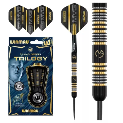 Dart szett Winmau steel MvG Trilogy 23g, 90%