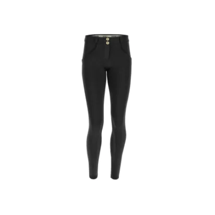 Női jeggings nadrág FREDDY WR.UP® skinny push up trousers in breathable fabric-Black