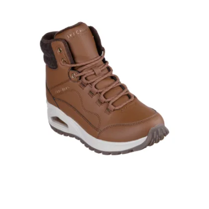 Női bokacsizmák télen SKECHERS Uno Rugged wheat