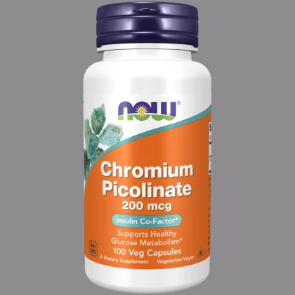 Chromium Picolinate 200 mcg 100 Veg Capsules Króm-pikolinát