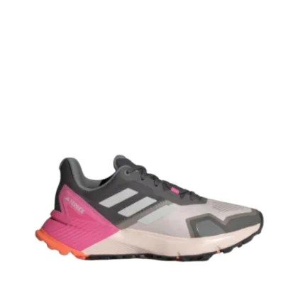 Női terepfutó cipő ADIDAS Terrex Soulstride putty mauve grey one pink fusion