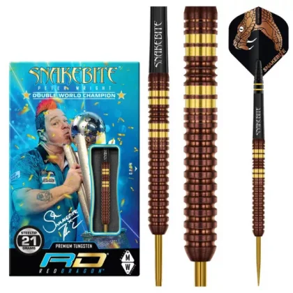 DART SZETT STEEL RED DRAGON PETER WRIGHT COPPER FUSION, 21g 90%