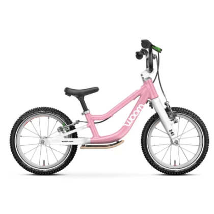 Futóbicikli WOOM GO 1 Plus, hot pink