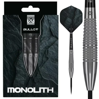 Darts szett steel Bullet Monolith 25g, 90%