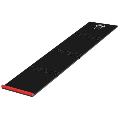 darts szőnyeg Bull's Dart Mat, fekete-piros, dobóleces