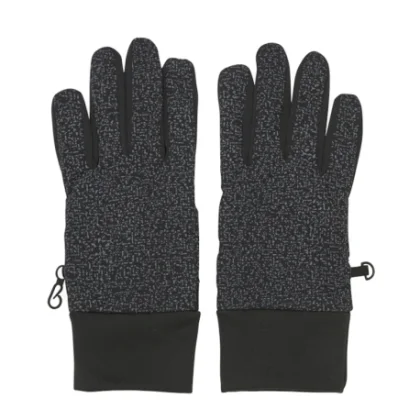 Gyerek kesztyűk COLOR KIDS Gloves-Smart Touch, Reflective-1191-Black