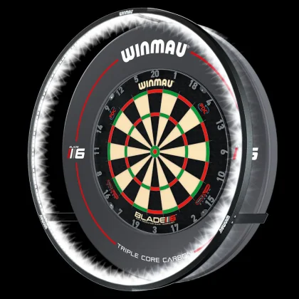 DARTS TÁBLA WINMAU BLADE 6 Dual Core + VILÁGÍTÁS WINMAU PLASMA KOMPLETT KÉSZLET