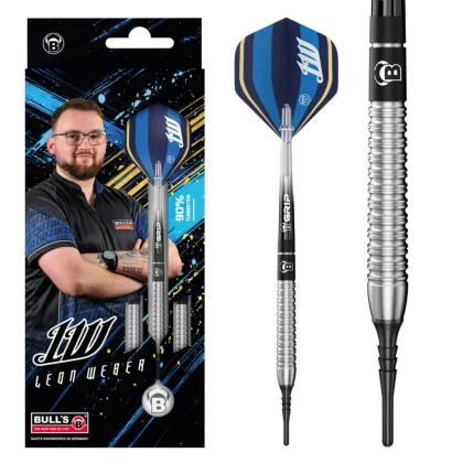 Dart szett Bull's Leon Weber, soft, 22g, 90%