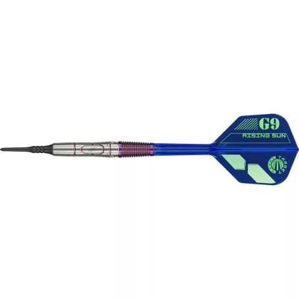Darts szett soft TARGET JAPAN Haruki Muramatsu Rising Sun G9, 21.5g 95%