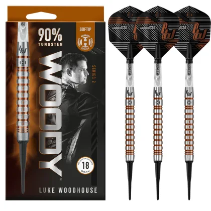 Dart szett soft Harrows Luke Woodhouse Series 2 18gR, 90% wolfram