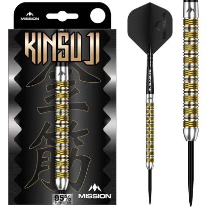 Dart szett steel Mission Kinsuji 24g, 95% gravírozott