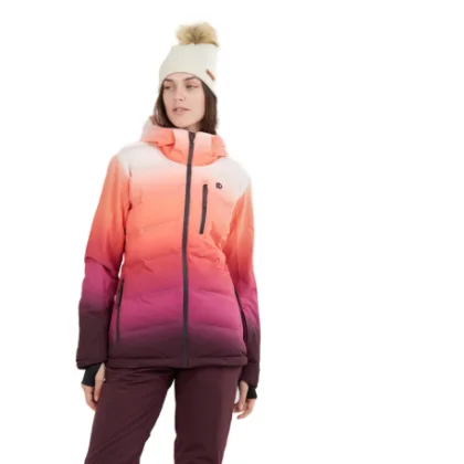 Női síkabát FUNDANGO Pumila Padded Jacket-354-sugar coral 2QAD103
